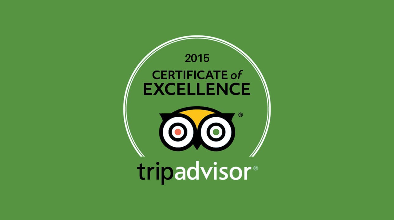 certificate of excellence 2015