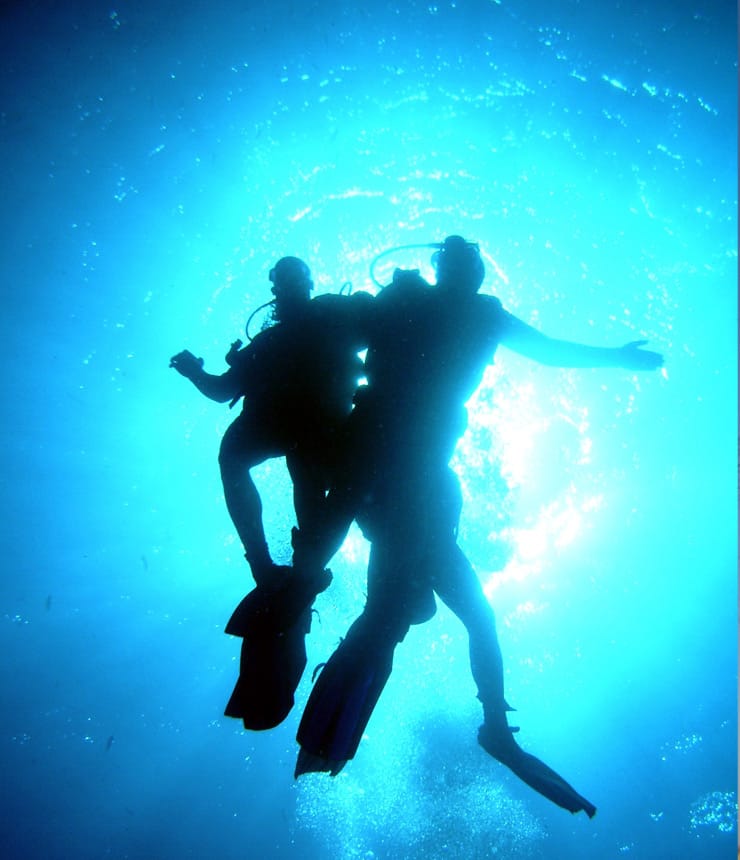Scuba Divers at Dahab's Blue Hole