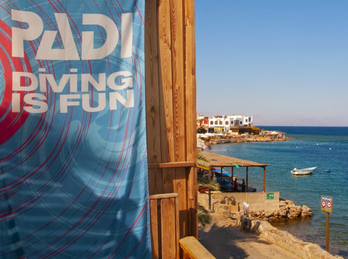 Sea Dancer Dive Center roof view